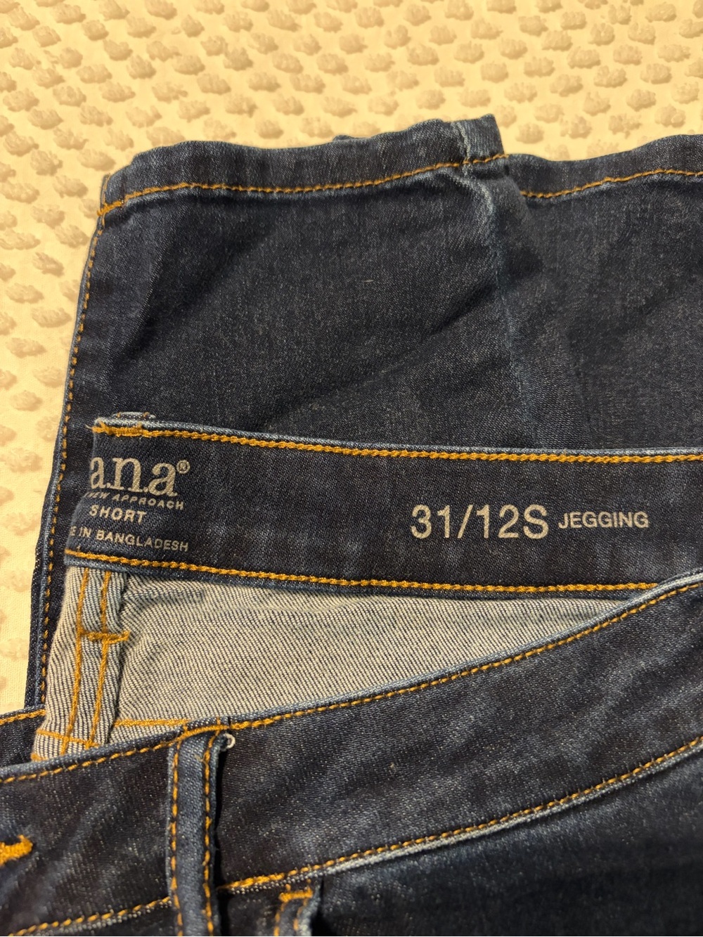 a.n.a Dark Blue Jeggings - Women’s Stretch Denim Short